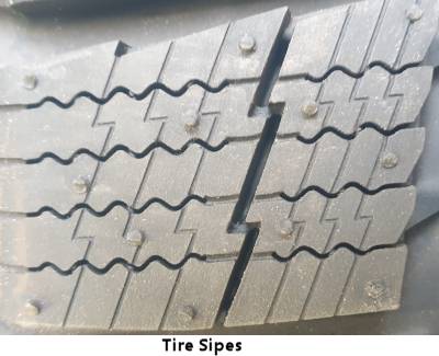 tire sipes